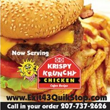 Exit 43 Richmond, convenience store, gas, food, drinks, snacks, Cajun Chicken, Truck Stop