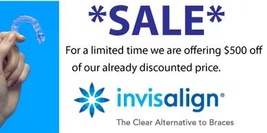 Dr. Jack Wolf, a preferred Invisalign provider, is offering $500 off his already competitive price