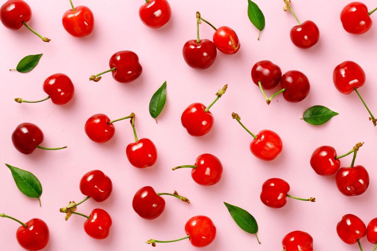 A red multiple cherries