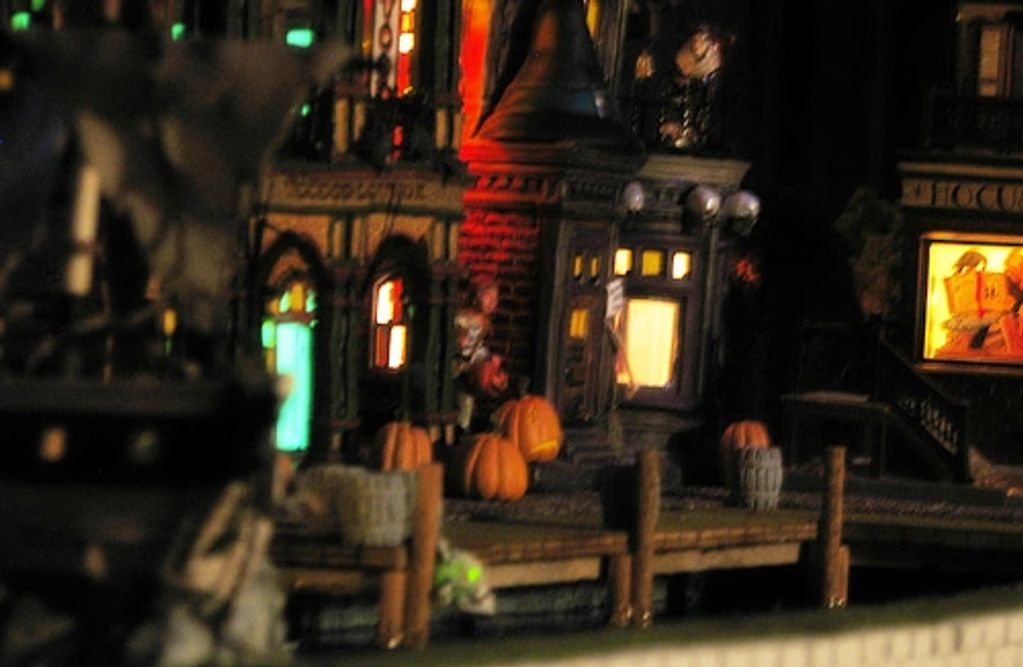 Another view of the docks with the buildings behind.