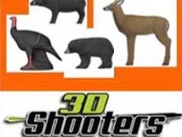 shooter 3d targets turkey bear deer hog