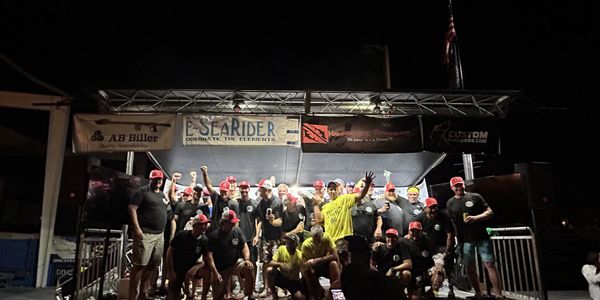 Volunteer club members hosting the world's largest spearfishing tournament