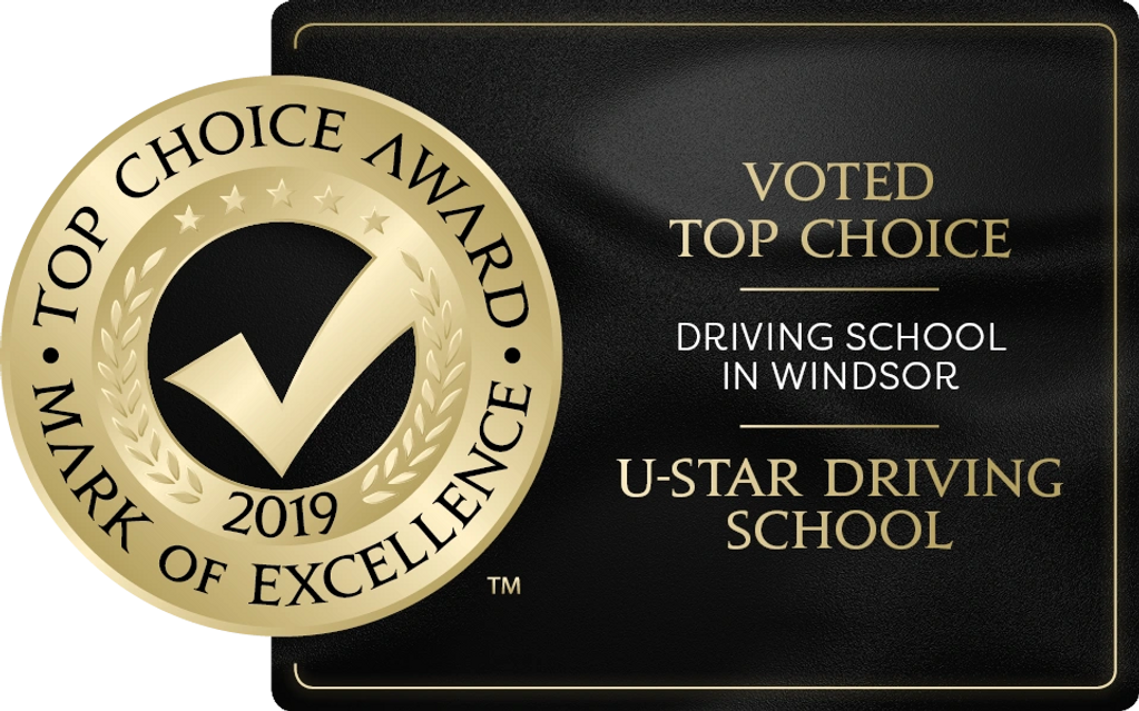 2019 TOP CHOICE DRIVING SCHOOL IN WINDSOR