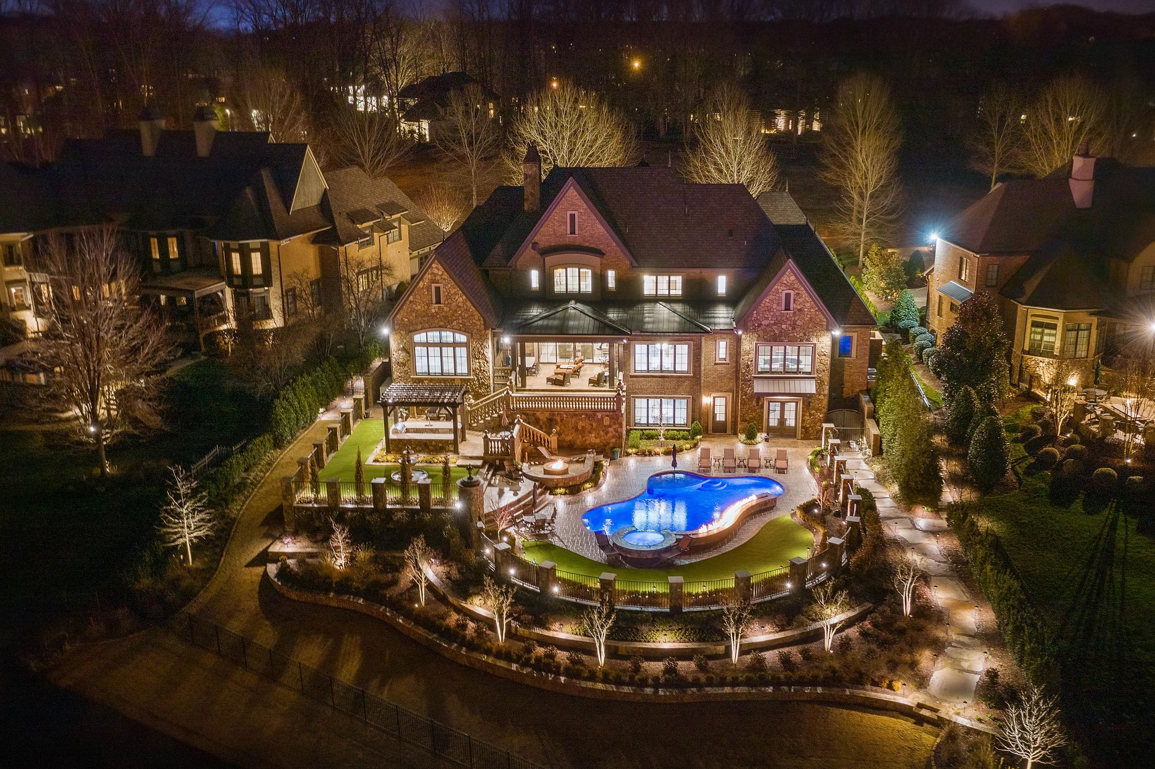 Custom home in Weddington, NC