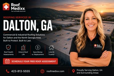 Roof Medixx offers expert roofing services in Dalton, GA, with free assessments and trusted local solutions.