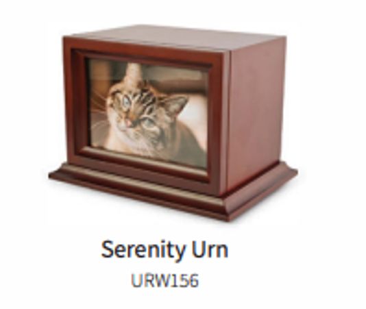 Serenity photo urn