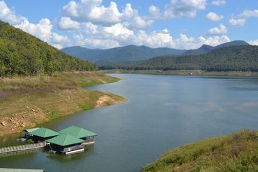 Scenic Mae Ngat dam, Chiang Mai