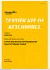 alt="Tromplo's Control is an Illusion Dog Training course Certificate of Attendance"