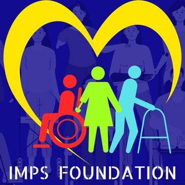 Logo for IMPS Foundation supporting people with disabilities and elderly.