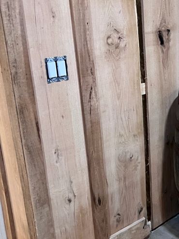 Custome whiskey barrel sink