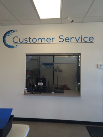 You can always find an attendant at our customer service desk!