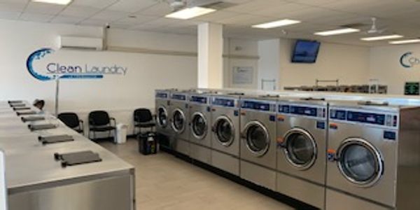 Clean Laundry's Washing Area