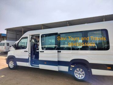 Rent a 17-seater Force Urbania van in Bangalore