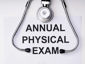 Annual physical exams and evaluation for chronic health issues like blood pressure, diabetes, etc