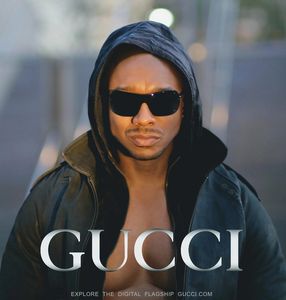 Advertising with gucci.com - D. Hall Celebrity Supermodel & Actor