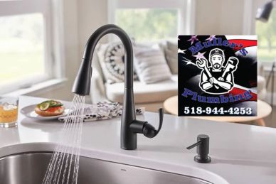 Faucet installation and repairs.
