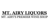 Logo of Mt. Airy Liquors, a premier wine shop.