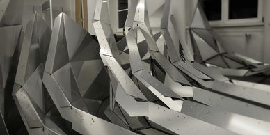 Structures made of aluminum