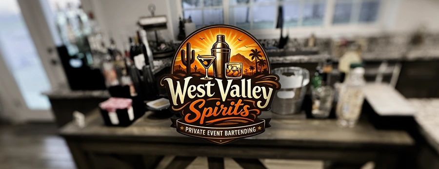 Private Party bar line up after getting a quote from West Valley Spirits