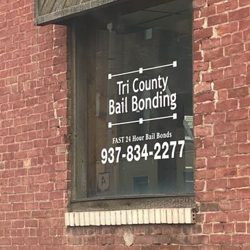 Tri County Bail Bonding serving the Tri County Jail in Mechanicsburg Ohio.  Call 937-834-2277