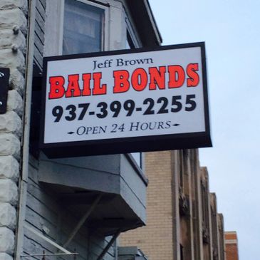 Jeff Brown Bail Bonds in Springfield Ohio located at 12 W. Columbia call 937-399-2255.