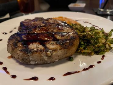 Porterhouse pork chop- Awesome