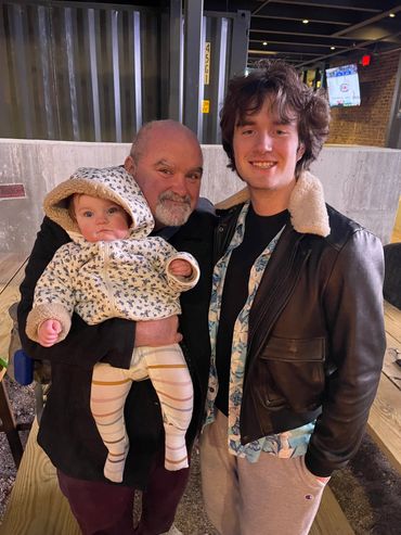 Having dinner with Kevin Sullivan biggest, baddest chicken sandwiches….. ever. 😍