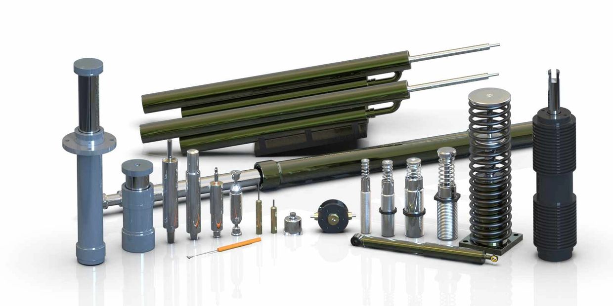 Mining and Construction Industrial Shock Absorbers and Vibration Dampers