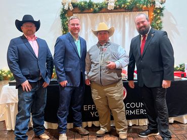 December of 2025, SEP was awarded by Effingham County Young Farmers as Agri Business of the Year.
