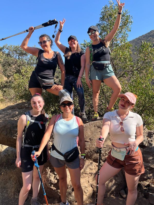 Paseo de nuestras chicas camp