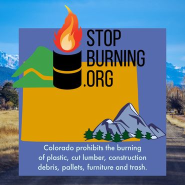 Colorado open burning regulations. Stop Burning.org.