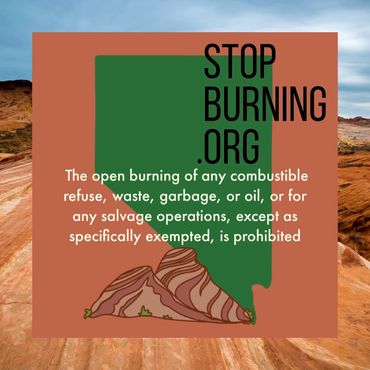 Nevada open burning regulations. Stop Burning.org.