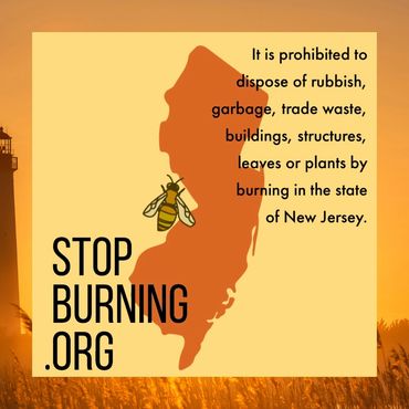 New Jersey open burning regulations. Stop Burning.org.