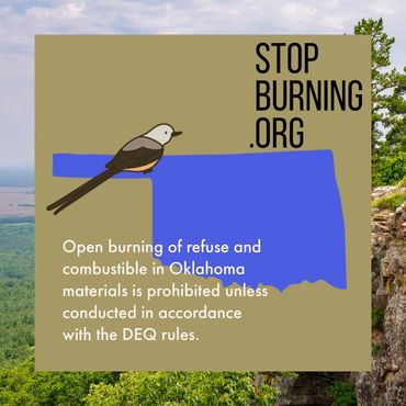 Oklahoma open burning regulations. Stop Burning.org.