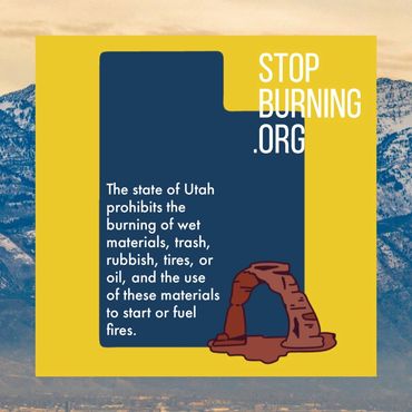 Utah open burning regulations. Stop Burning.org.