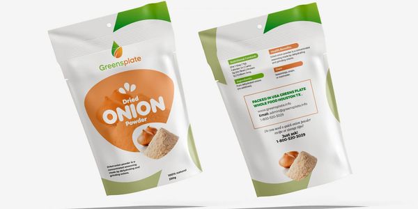 Dried onion powder is a concentrated seasoning made by dehydrating and grinding onions. No additives