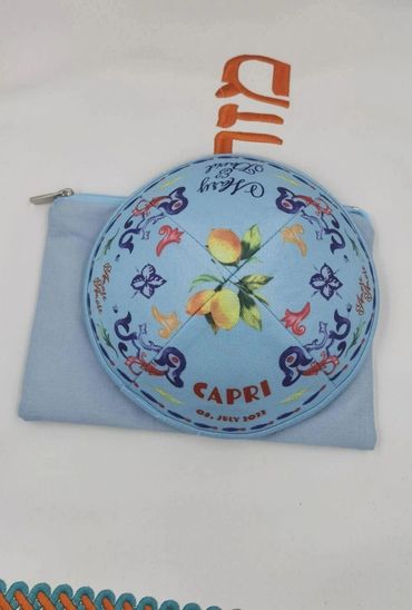 Kippot with discounts, kippot on sale, cheap kippot for weddings and bar mitzvah. custom kippot.