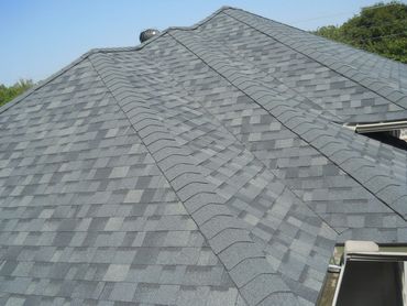 Onyx black shingle roof