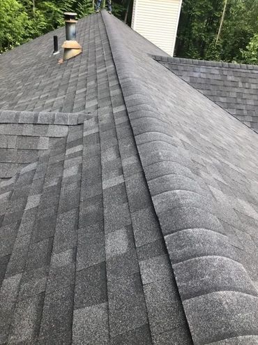 Shingle roof