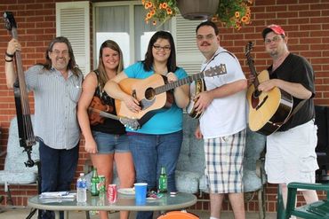 The band at its peek.