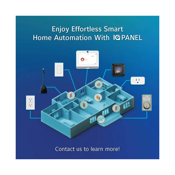 Enjoy effortless SMART home automation with IQ Panel.