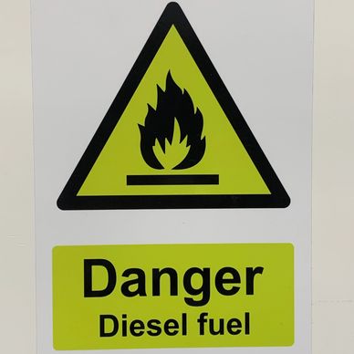 Health and safety signage