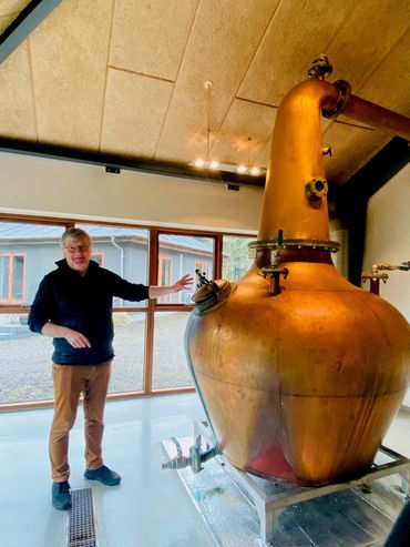 John from Fary Lochan Distillery in Denmark