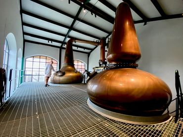 Stills at Filliers Distillers in Gent, Belgium