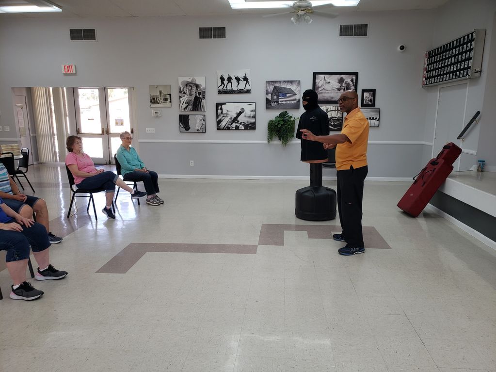 Senior Self-defense lecture