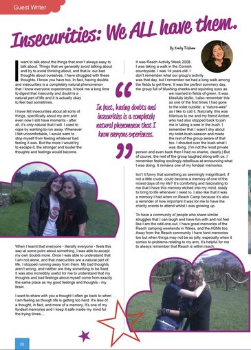 Reach magazine article