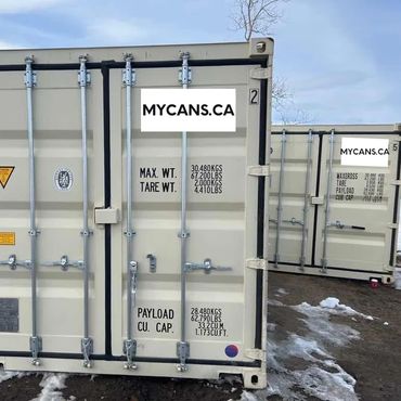 20 foot shipping containers in ivory