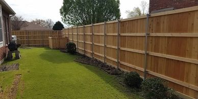From full fence replacements to repairing a gate or replacing a couple panels we got you.