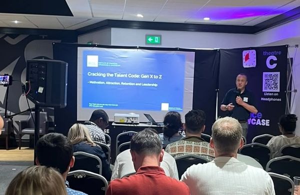 Paul Taylor speaking at Finance Showcase in Manchester 2026