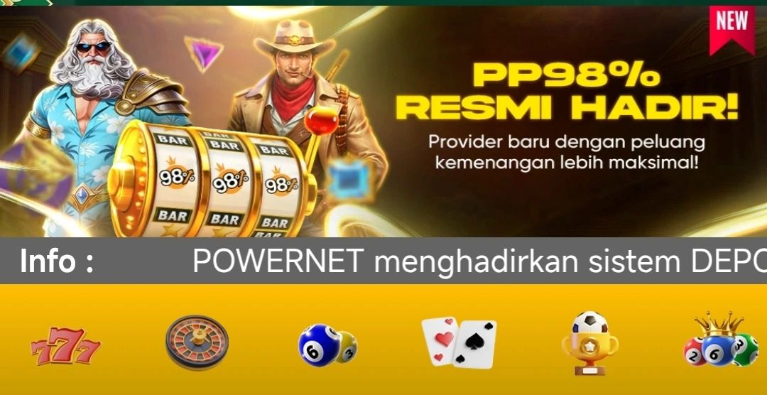 Banner Portal Navigasi Resmi Link Alternatif POWERNET Hub Jalur Daftar Akun Aman 2026